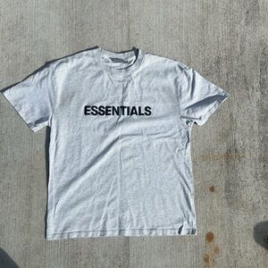 Essentials Gray Men's T-Shirt